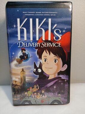Kiki's Delivery Service VHS *RARE* Like New Tape And Cover